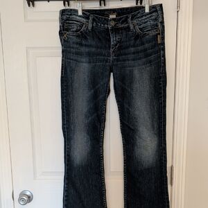 Silver Jeans Dark Wash Boot Cut Women Jeans. Size 31x31